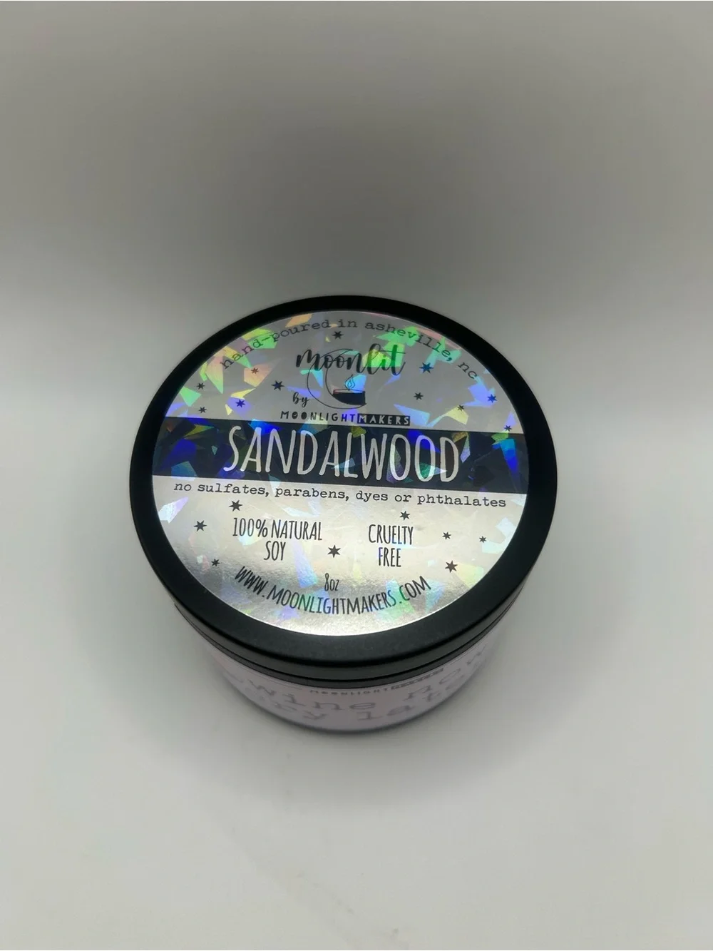 “wine now cry later” Sandalwood Scented Candle 🍷🕯️